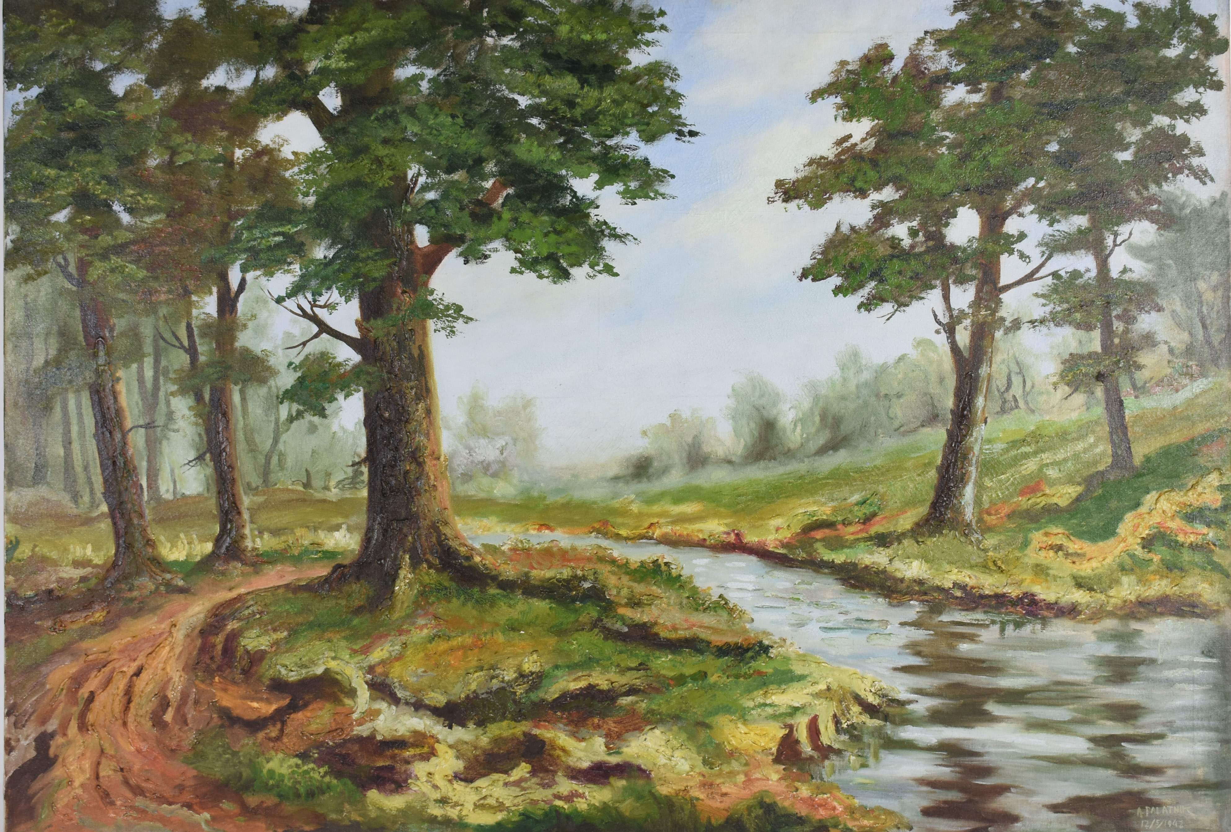 Abraham Palatnik (1928-2020), PAISAGEM DO RIO JORDÃO - foto 1 de 5