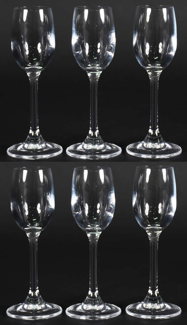 Seis taças para licor 60 ml de cristal da Bohemia - foto 1 de 2