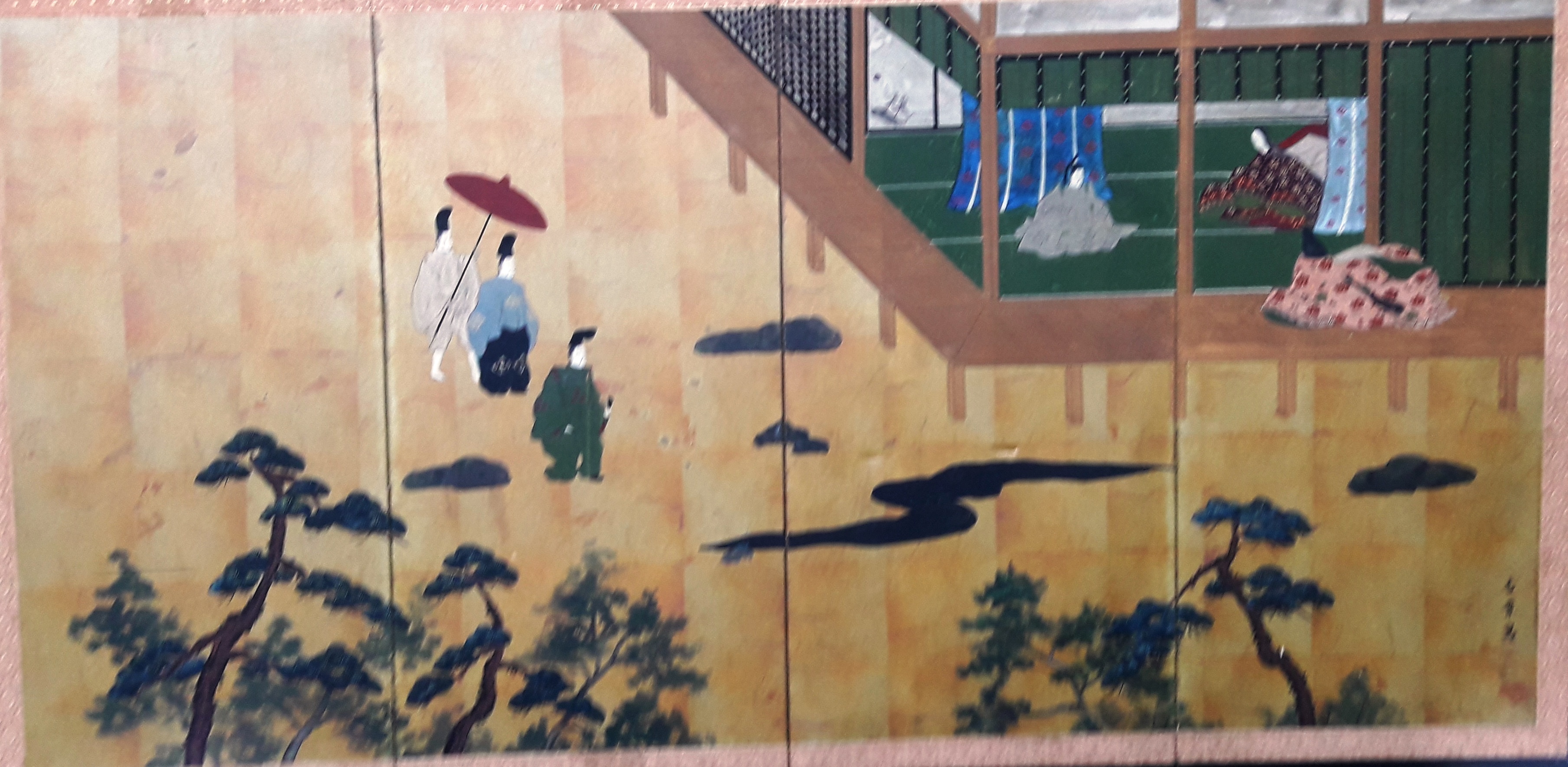 Cenas de Kioto no séc XIX, período Meiji, assinada com caracteres... - foto 2 de 2