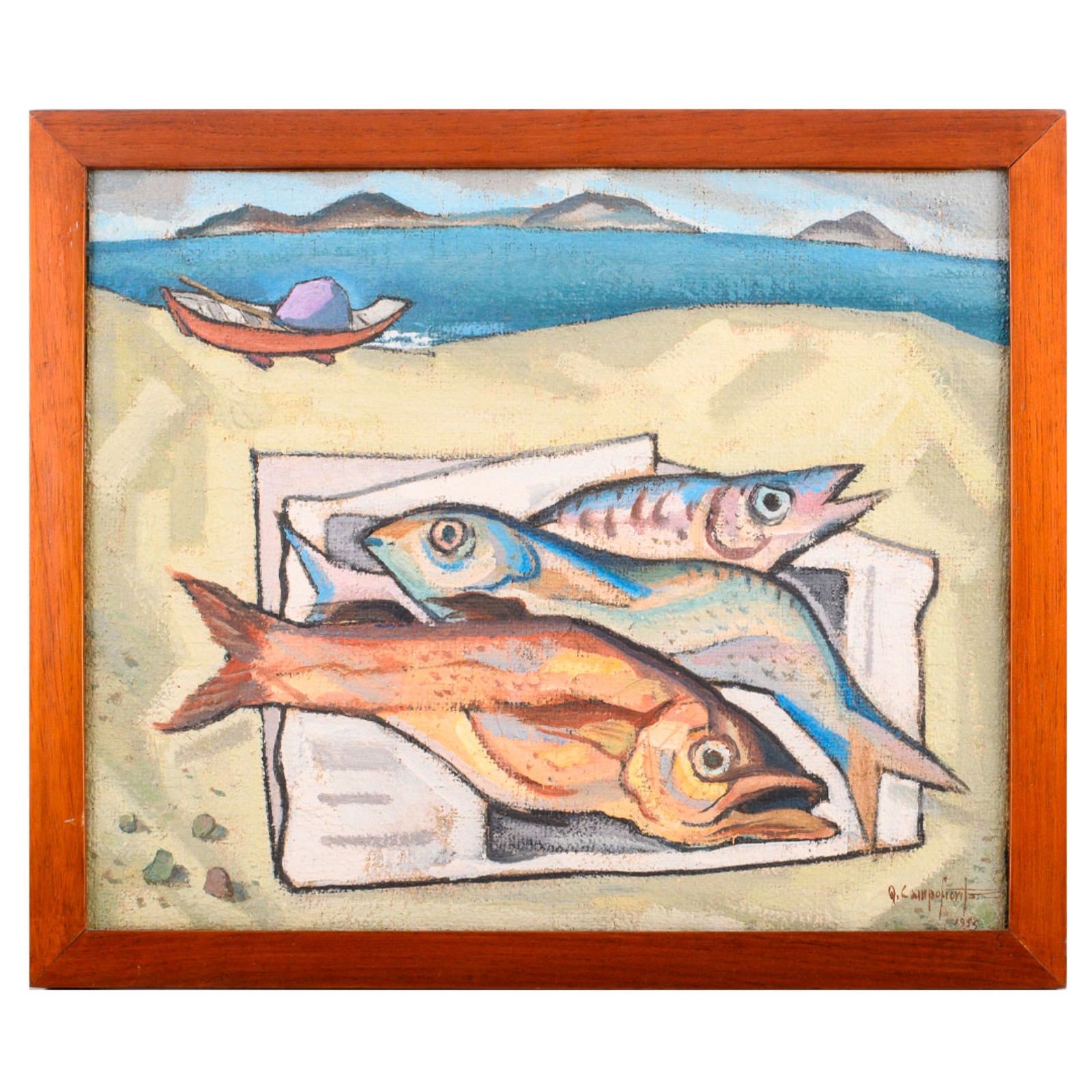 Quirino Campofiorito (1902-1993), Peixes na Praia - foto 3 de 4
