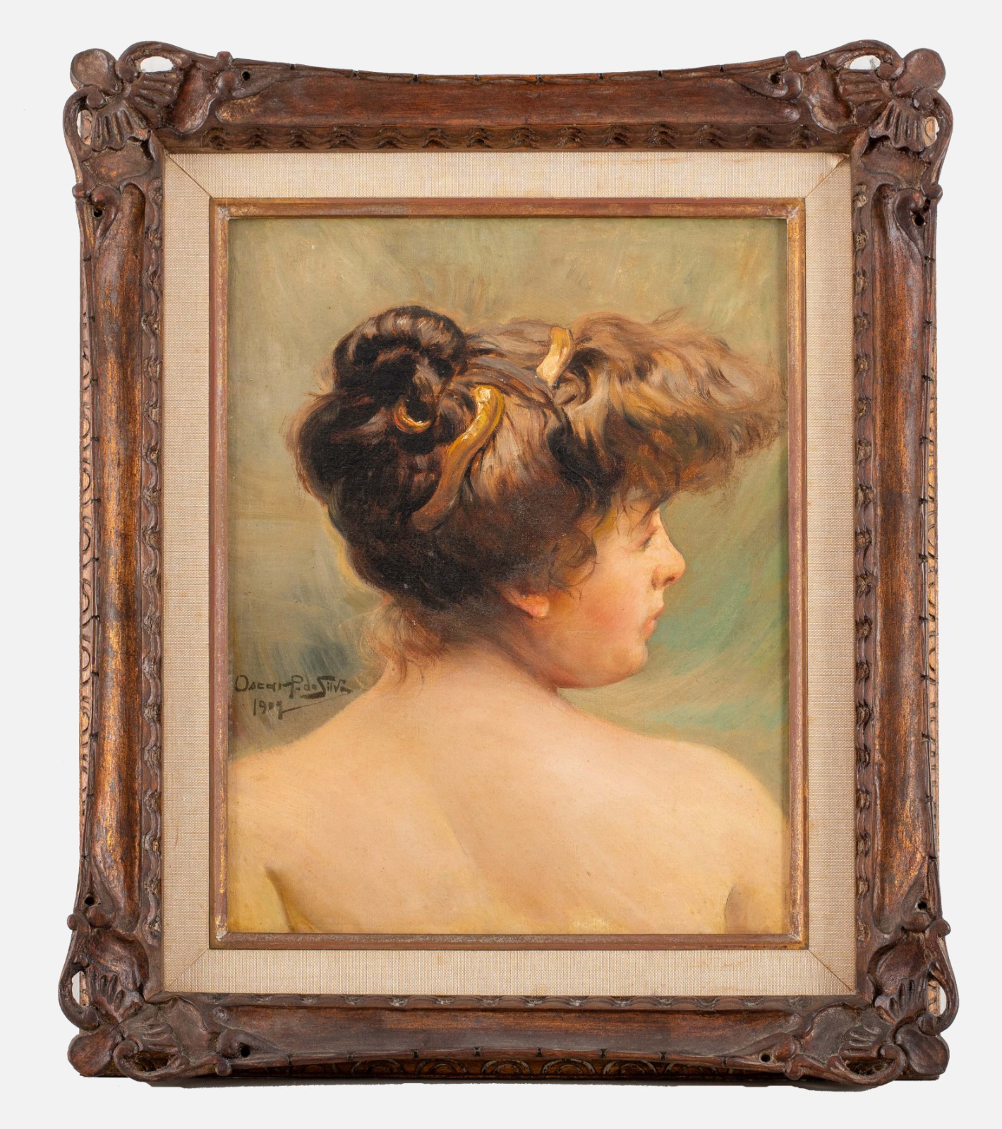 Oscar Pereira da Silva (1867-1939), Torso Nu de Costas - foto 2 de 5