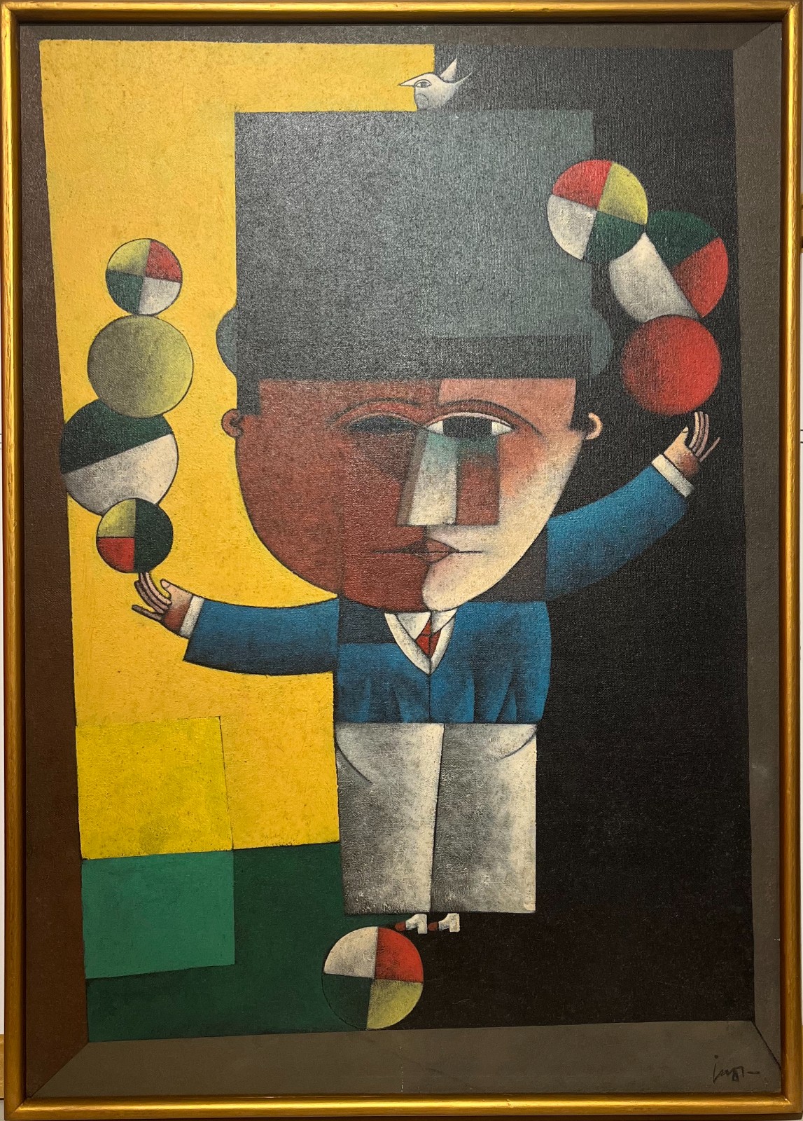 Inos Corradin (1929-2025), Equilibrista com Chapéu - foto 6 de 6
