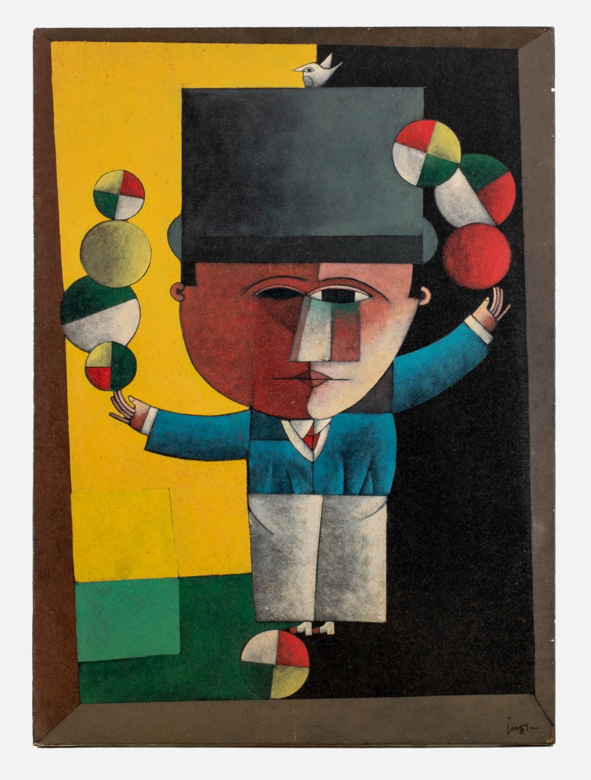 Inos Corradin (1929-2025), Equilibrista com Chapéu - foto 1 de 6