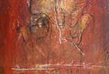 Flávio Shiró Tanaka (1928), Sem Título - Têmpera e pastel s/ cartão, ass. inf. dir.