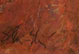 Flávio Shiró Tanaka (1928), Sem Título - Têmpera e pastel s/ cartão, ass. inf. dir.