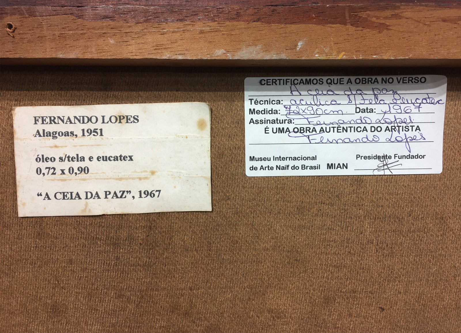 Fernando Lopes (1936-2011), A Ceia da Paz - foto 2 de 4
