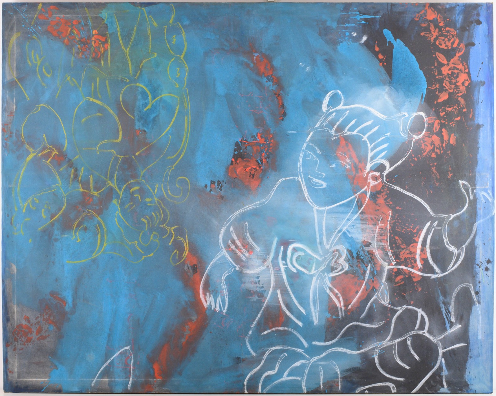 Jadir Freire (1957-1994), O Homem Sutil - Azul - foto 1 de 3