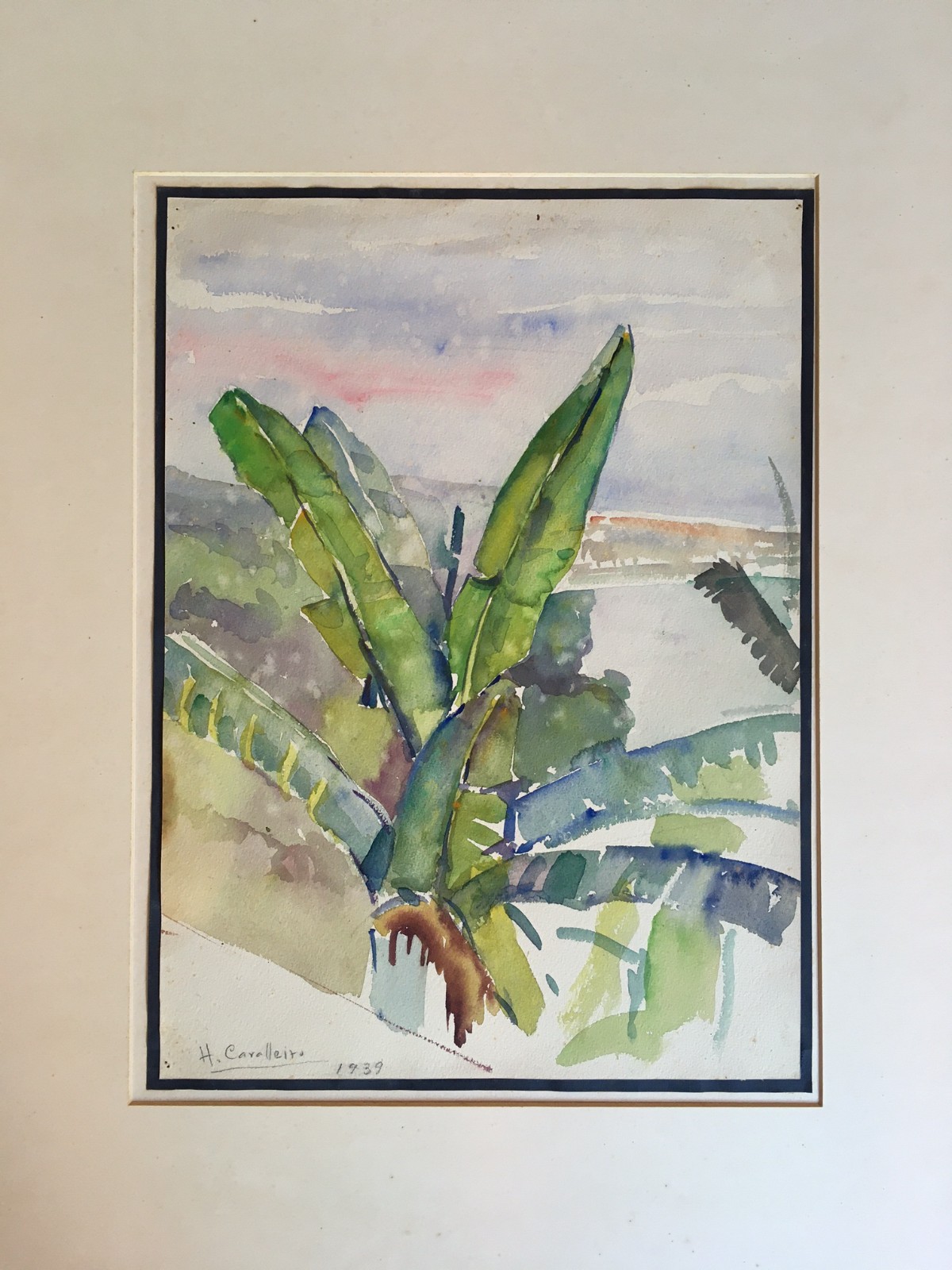 Henrique Cavalleiro (1892-1975), Bananeiras - foto 1 de 3