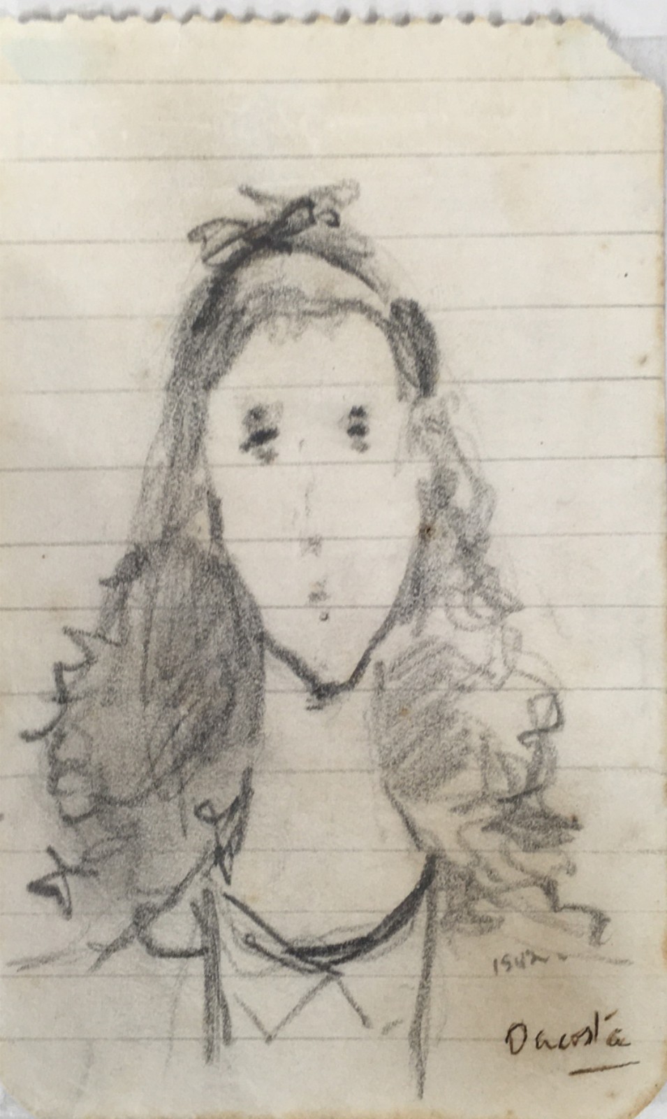 Milton Dacosta (1915-1988), Menina - foto 2 de 3