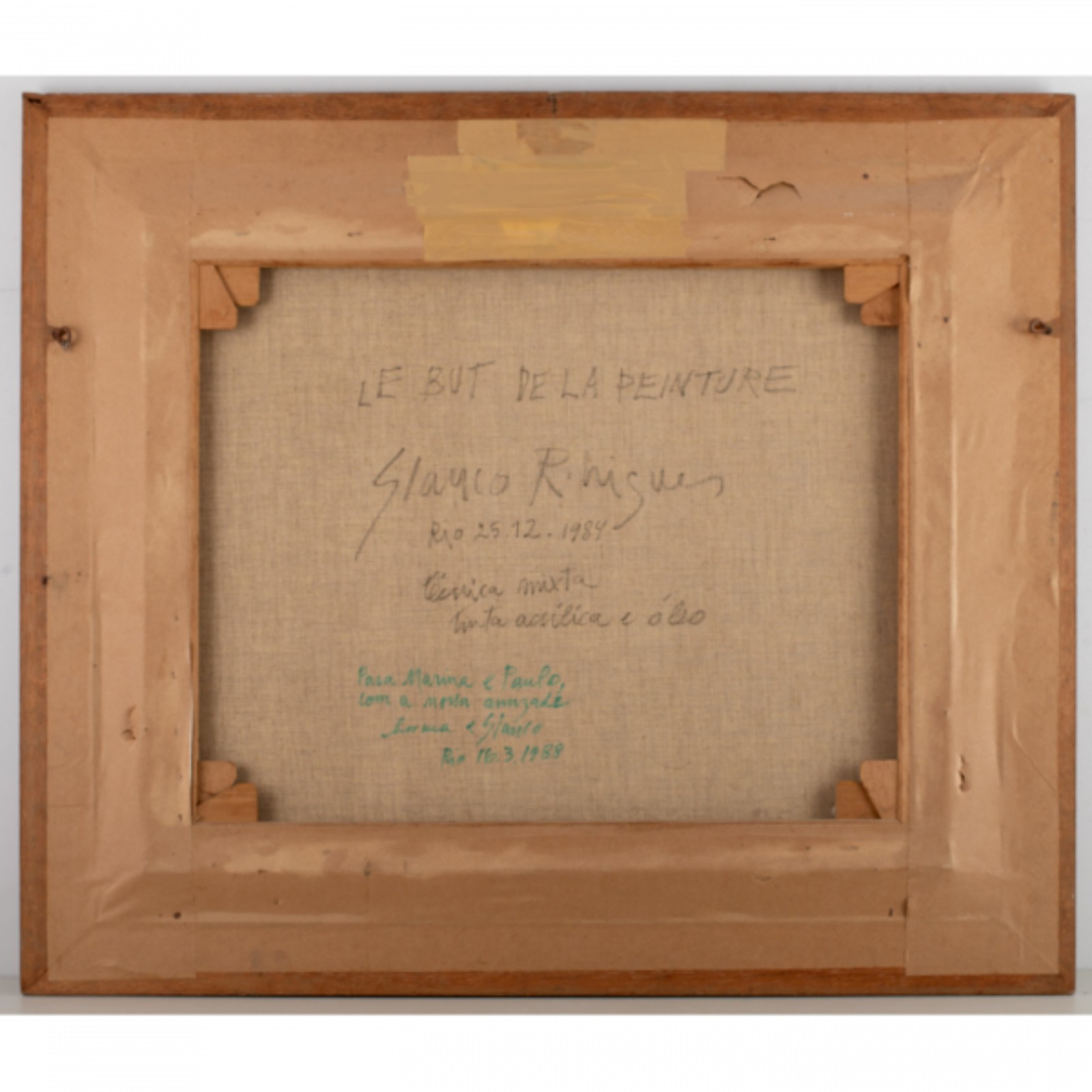 Glauco Rodrigues  (1929-2004), Le But De La Peinture - foto 3 de 3