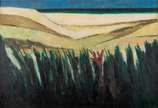 Mario Zanini (1907-1971),  - Dunas I. óleo s/ tela, ass. inf. esq. e ass. titulado no verso, med. 50 x 73cm