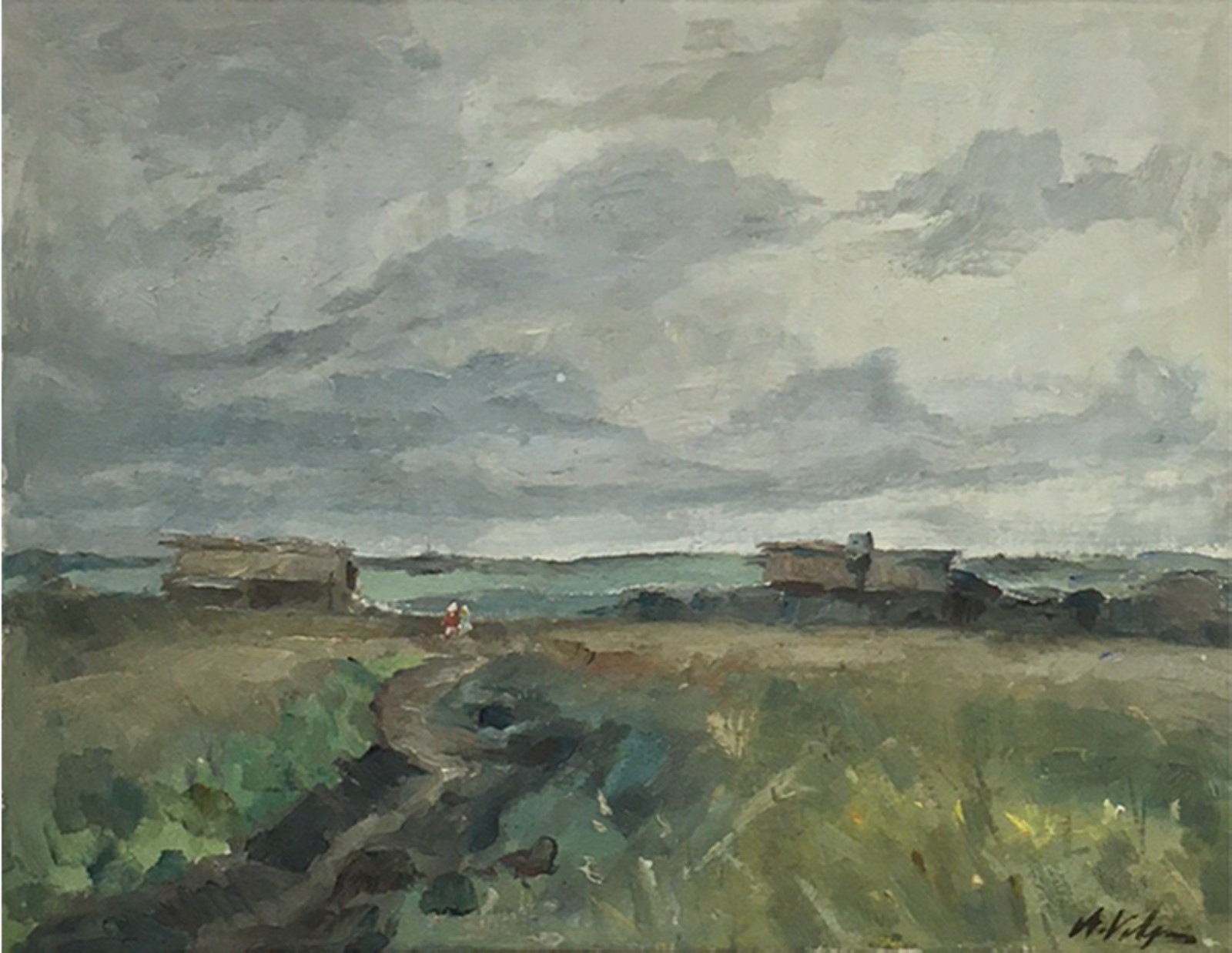 Alfredo Volpi (1896-1988), Paisagem de Piracicaba (c. 1937) - foto 1 de 6
