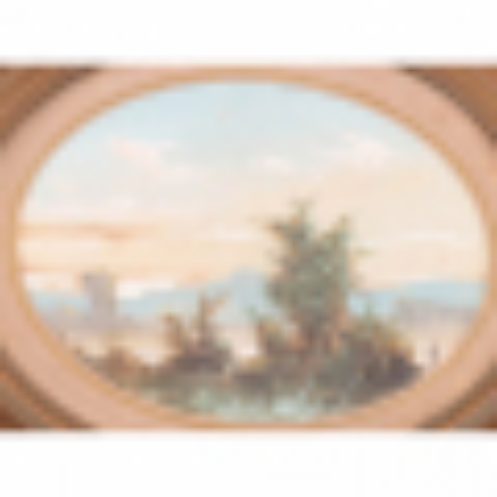 Anna Vasco. Paisagem. guache s/ papel, ass. inf. dir., ass. dat. 1907... - foto 2 de 3