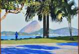 Jorge Eduardo (1936),  - Pescador. Óleo s/ tela, ass. dat. 2016 inf. dir. e ass. dat. titulado no verso. 62 x 80 cm