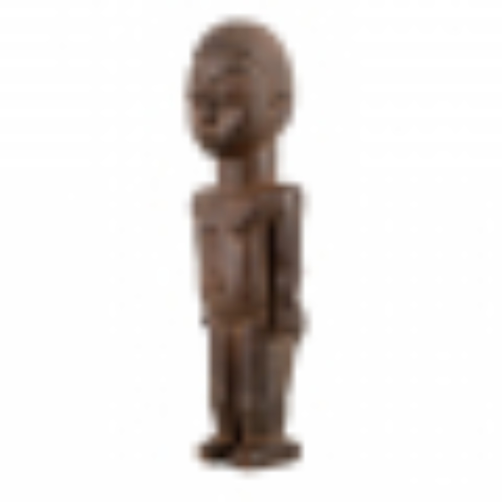 Figura Lobi. Escultura em madeira (Burkina Faso). 19 x 6 x 5cm - foto 2 de 3