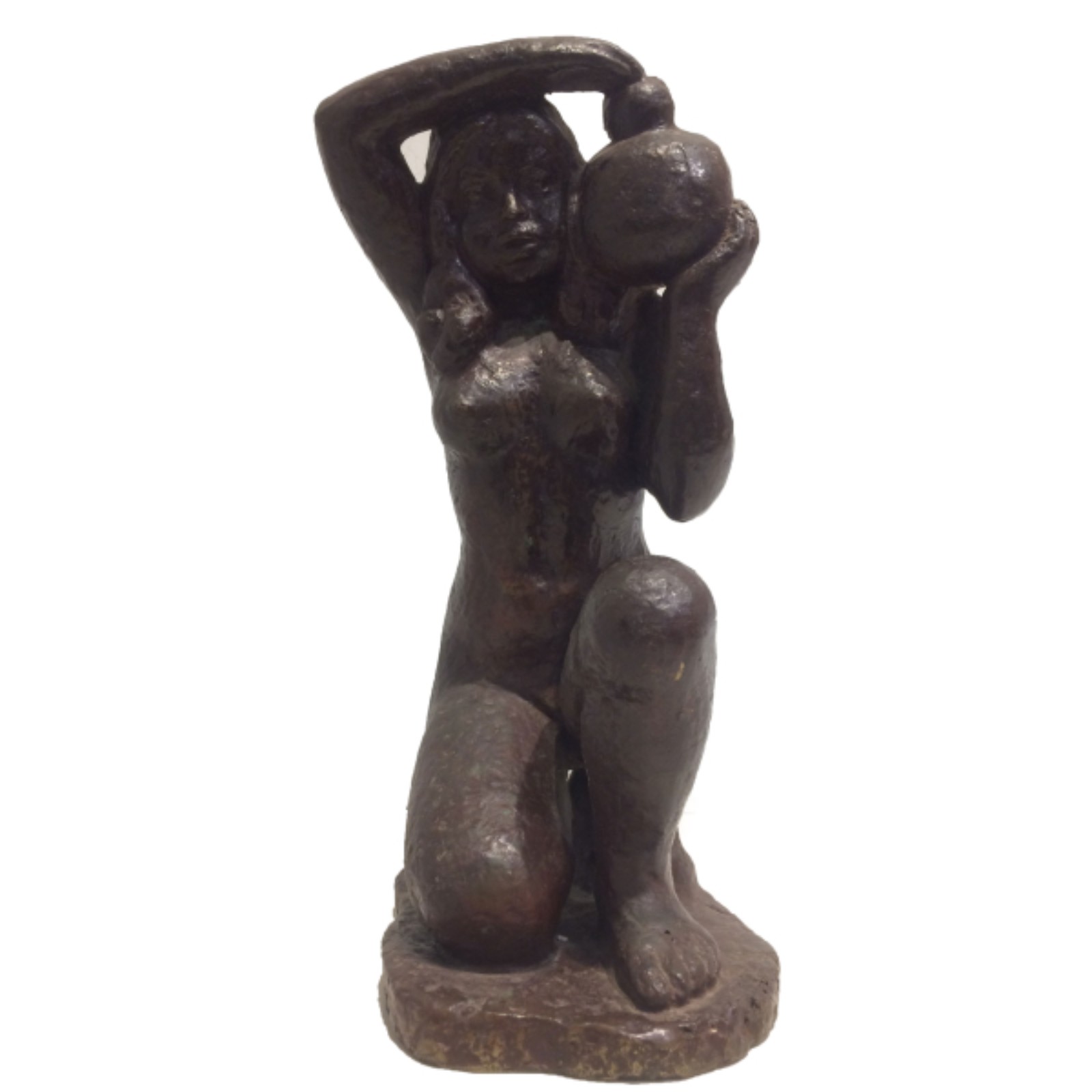 Celso Antônio - Aguadeira. Escultura em bronze, ass, dat. 1948 na... - foto 1 de 2