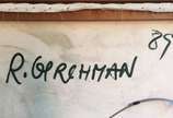 Rubens Gerchman (1942-2008), Multidão com Cloro... - Acrílica s/ tela, ass. dat. 1989 e tit. no verso<br>