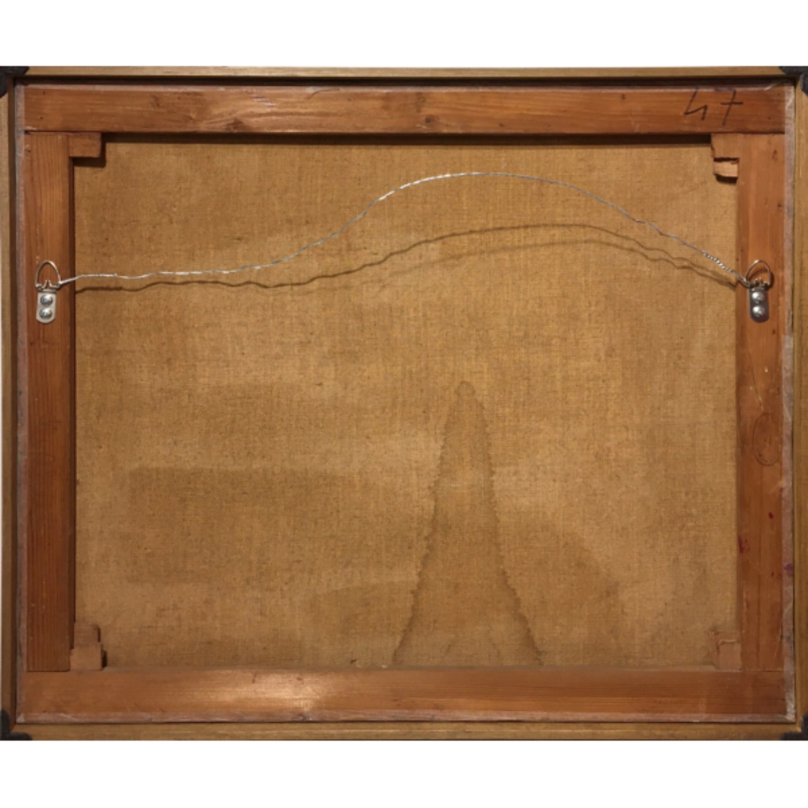 Giuseppe Cesetti. Óleo s/ tela, ass. inf. esq. 53,5 x 61cm - foto 2 de 2