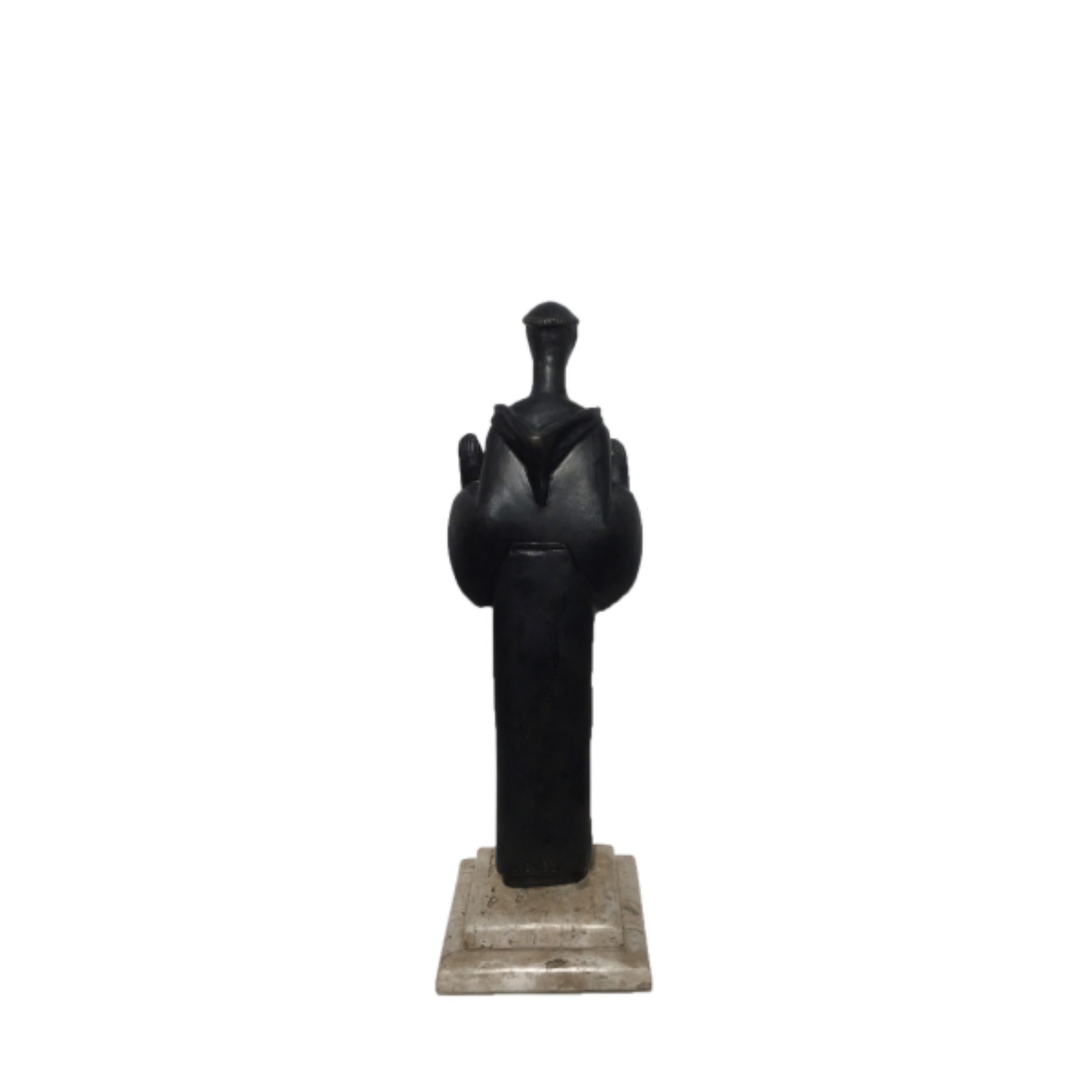 São Francisco. Escultura em bronze, ass. numerado 1327823 na parte... - foto 2 de 2