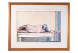 Darel (1924-2017),  - Mulher deitada. Pastel s/ papel, ass. inf. dir. 50 x 71cm