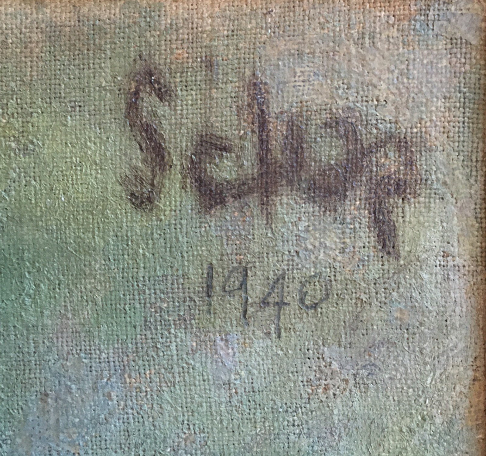 Carlos Scliar (1920-2001), Moça com Colar de Pérolas - foto 3 de 4