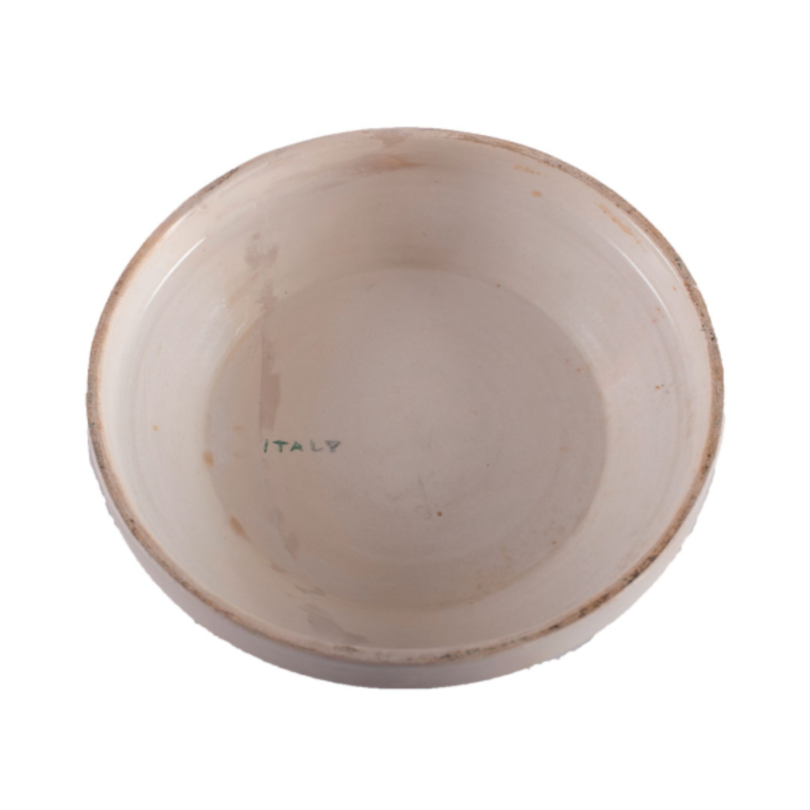Fruteira em porcelana italiana, sit. Italy na base. 23 x 32 x 35 cm - foto 2 de 2