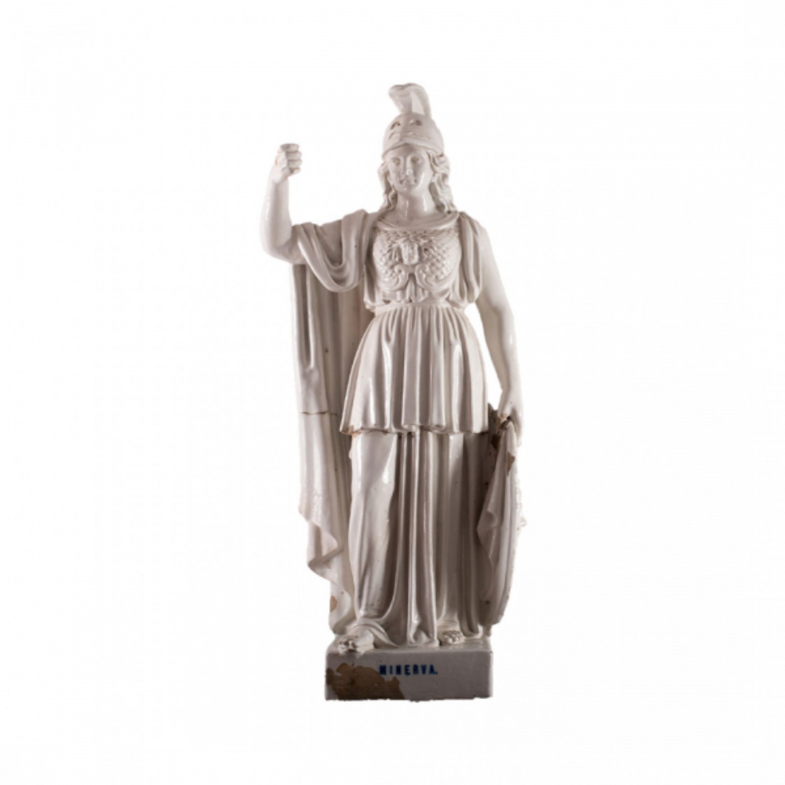 Fábrica de Santo Antonio do Porto. Minerva. Escultura em porcelana... - foto 1 de 2