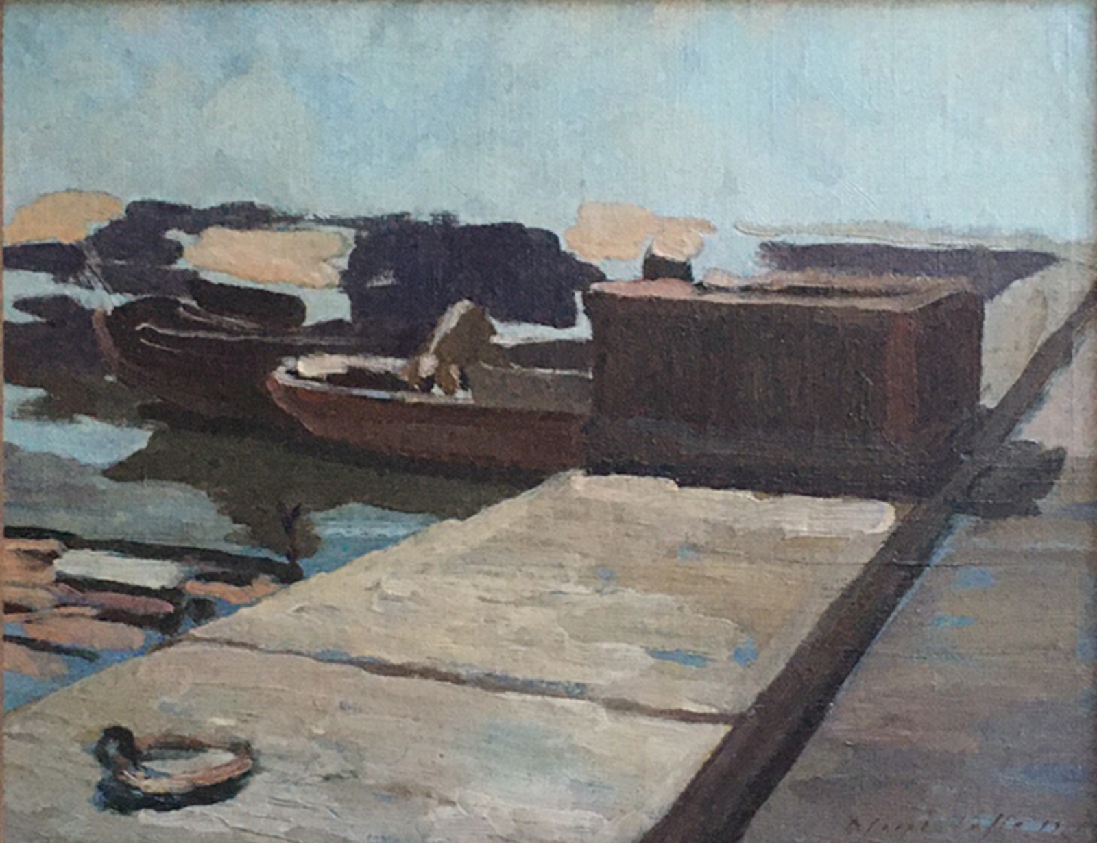 Aluízio do Valle (1906-1988), Cais - foto 1 de 4