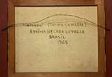 Rosina Becker do Valle (1914-2000),  - . Inferno (Divina Comédia). Óleo s/ tela, ass. dat. 1965, titulado e com inscrições na parte inf. E ass. dat. 1965, tit. sit. Brasil no verso. 54 x 65