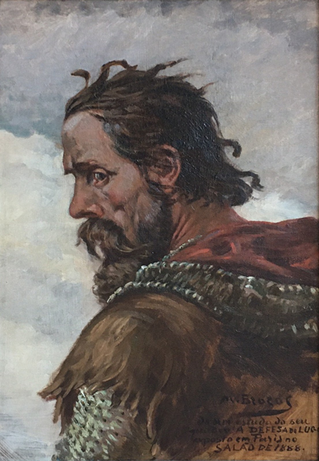 Modesto Brocos (1852-1936), Guerreiro - foto 1 de 4