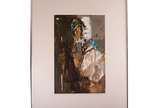 Mario Agostinelli (1915-2000),  - Dom Quixote. Óleo s/ chapa de madeira, ass. dat. 99 inf. dir. 67 x 43cm