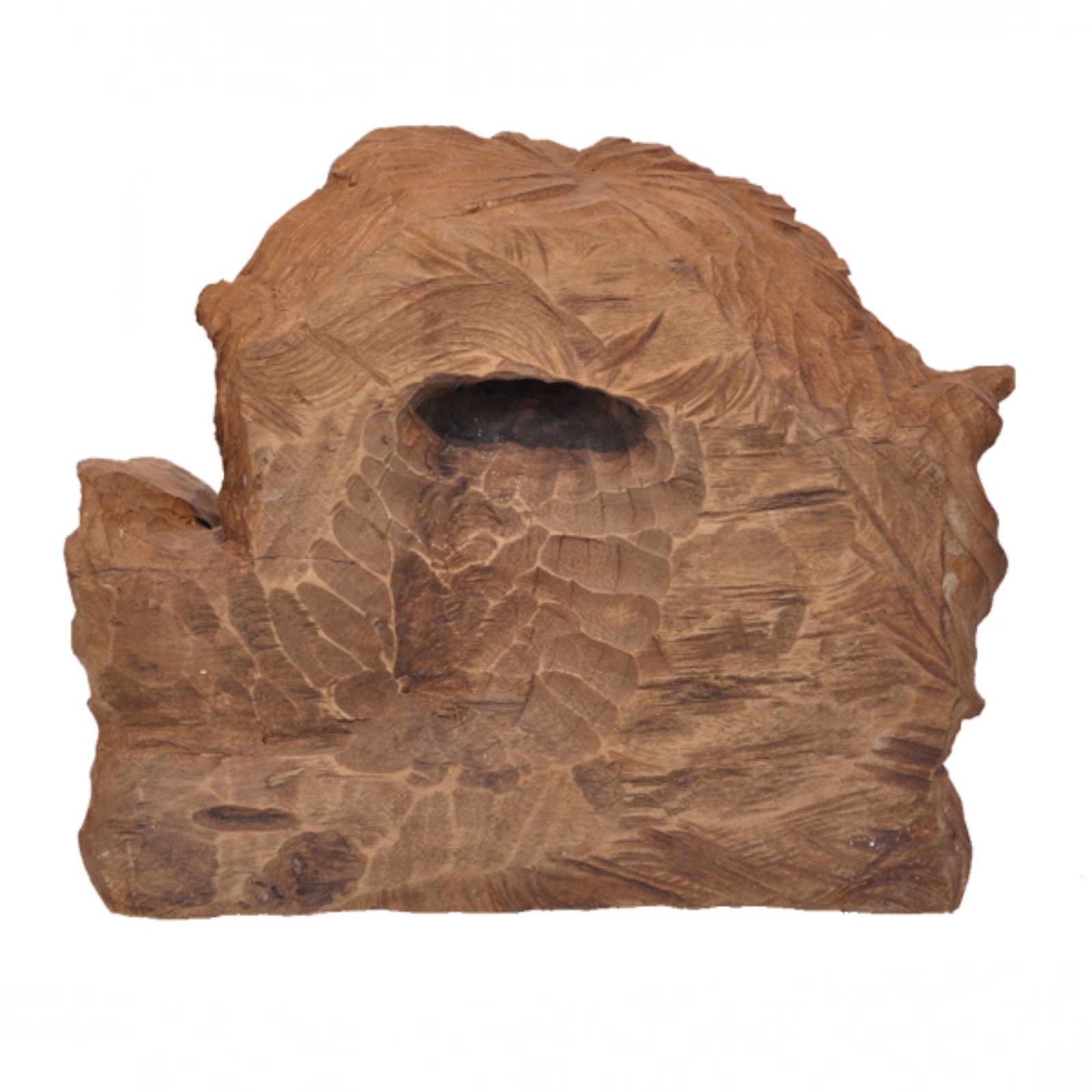 M. Portela. Querubim. Escultura em madeira, ass. lat. esq. 33 x 38 x... - foto 2 de 2