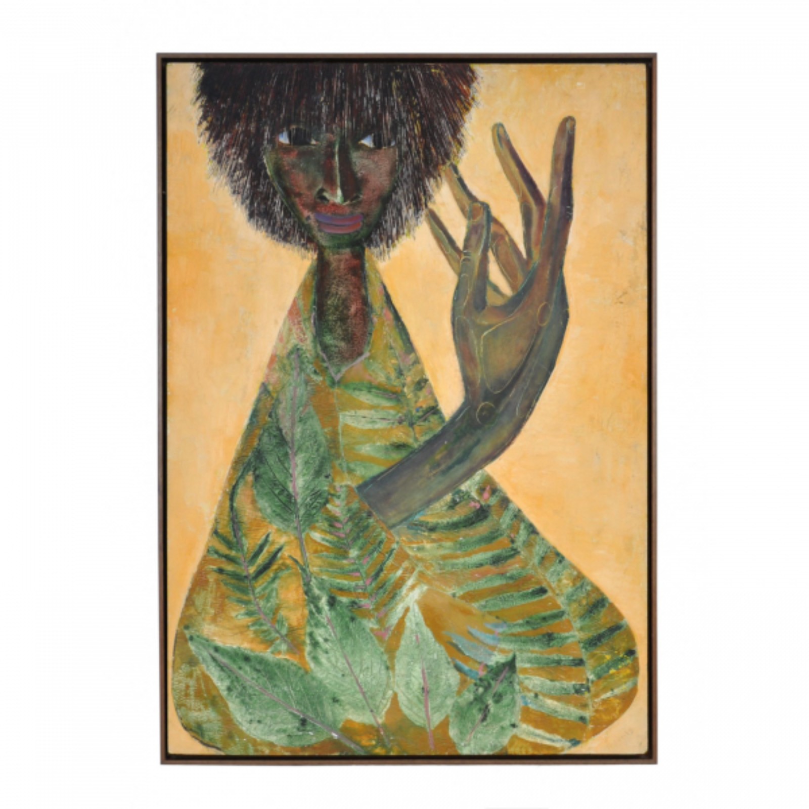 Bernard Bouts. Figura. Óleo s/ chapa madeira, ass. inf. dir. 74,5 x... - foto 1 de 2