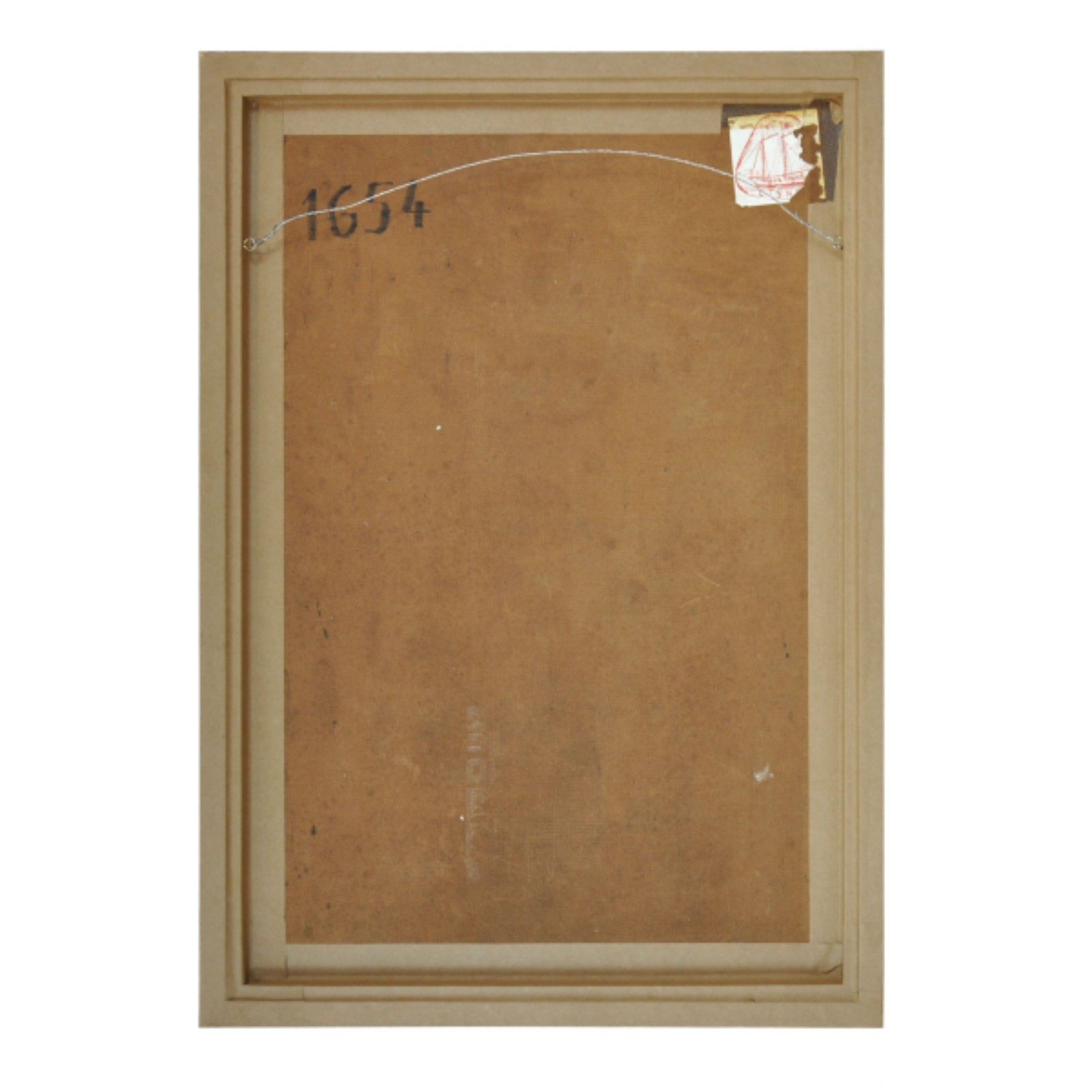 Bernard Bouts. Figura. Óleo s/ chapa madeira, ass. inf. dir. 74,5 x... - foto 2 de 2