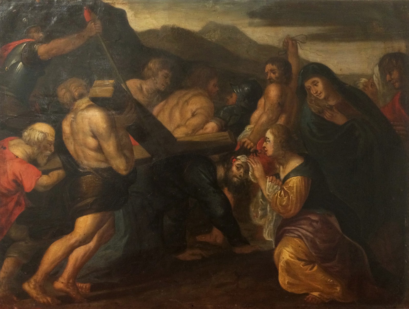 Escola europeia, Cena da paixão de Cristo - foto 1 de 4