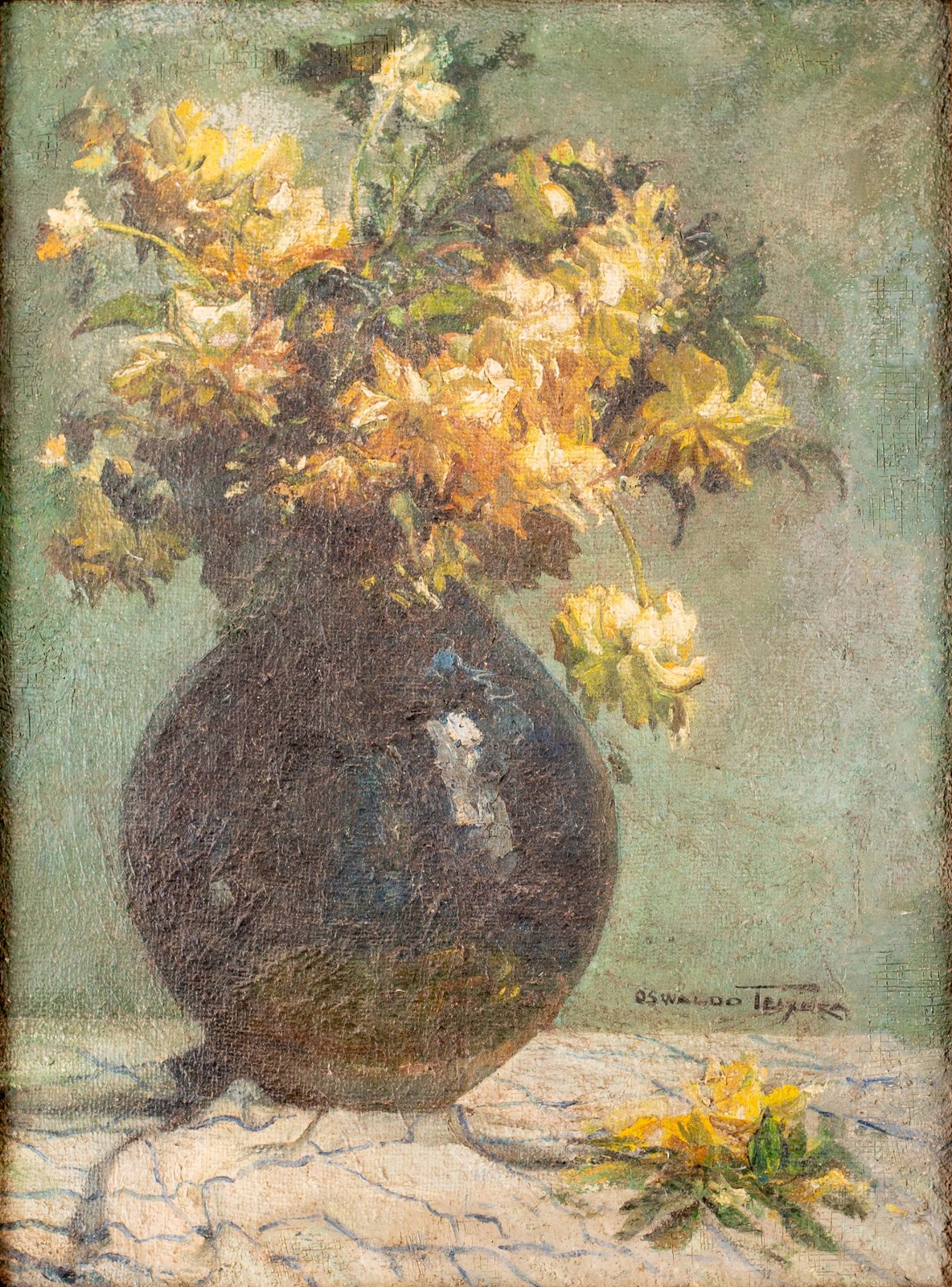 Oswaldo Teixeira (1905-1974), Vaso com Flores - foto 1 de 4