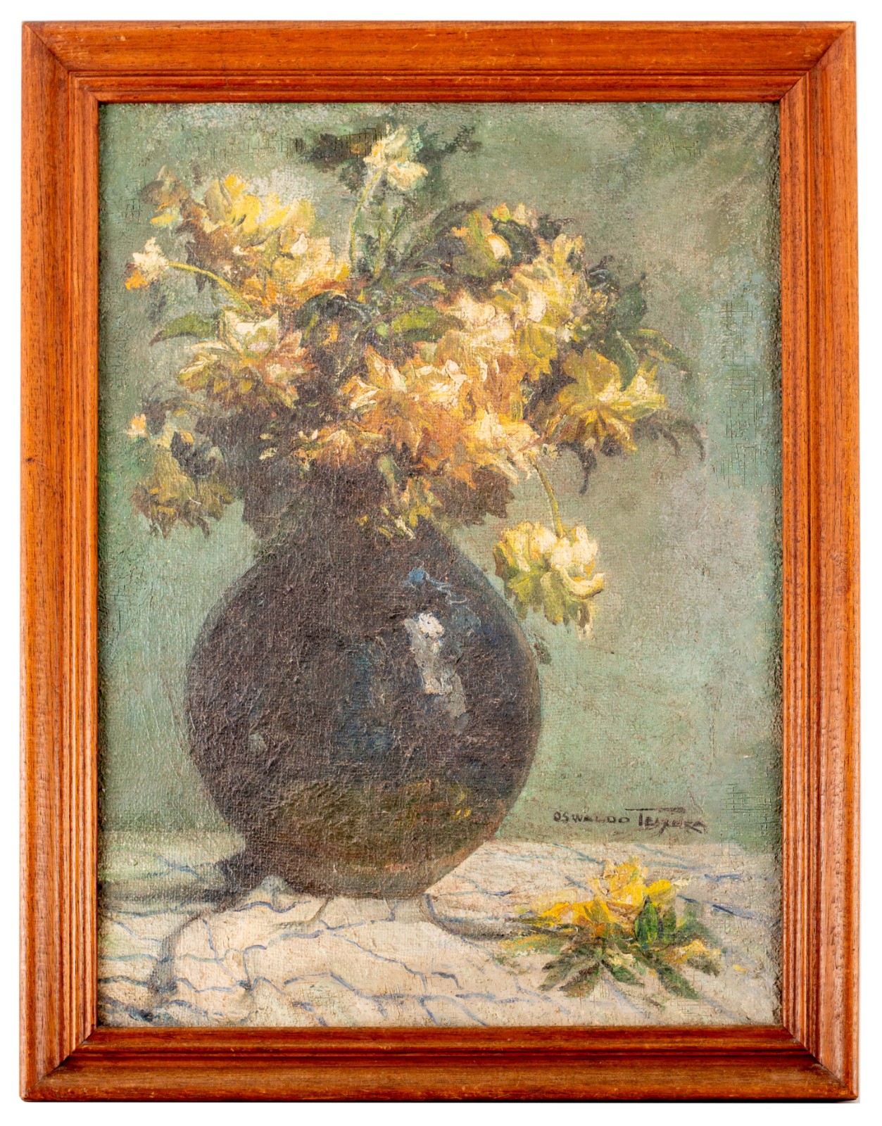 Oswaldo Teixeira (1905-1974), Vaso com Flores - foto 3 de 4