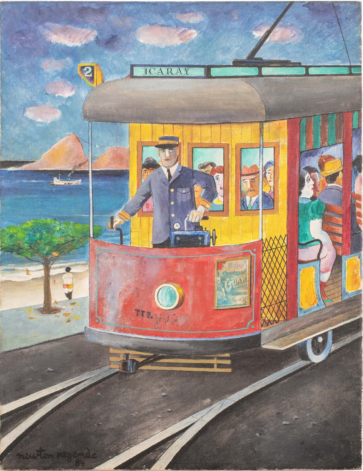 Newton Rezende (1912-1994), O Bonde Tenente 272 - foto 1 de 3