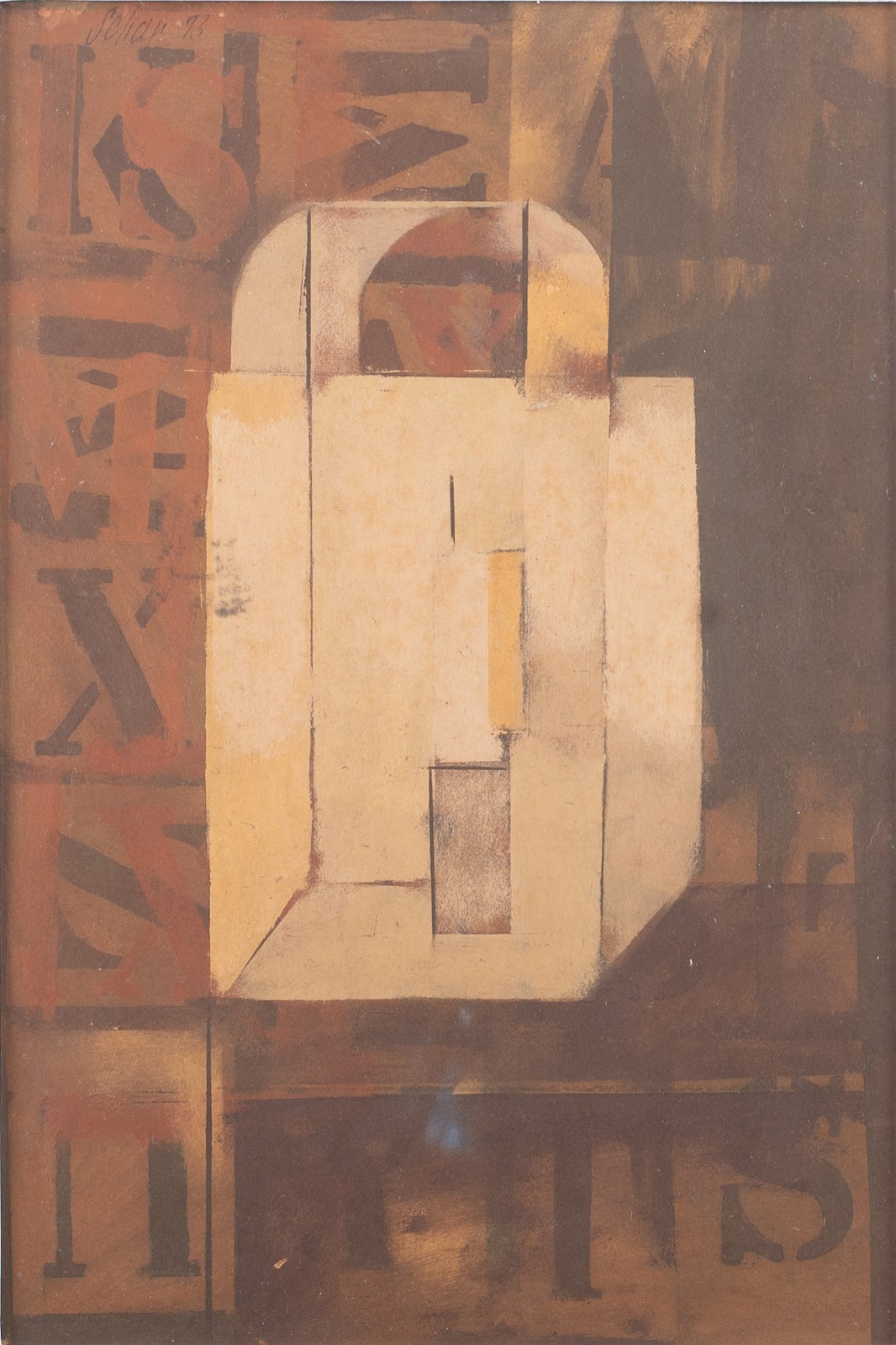 Carlos Scliar (1920-2001), Lampião de Pesca - foto 1 de 5