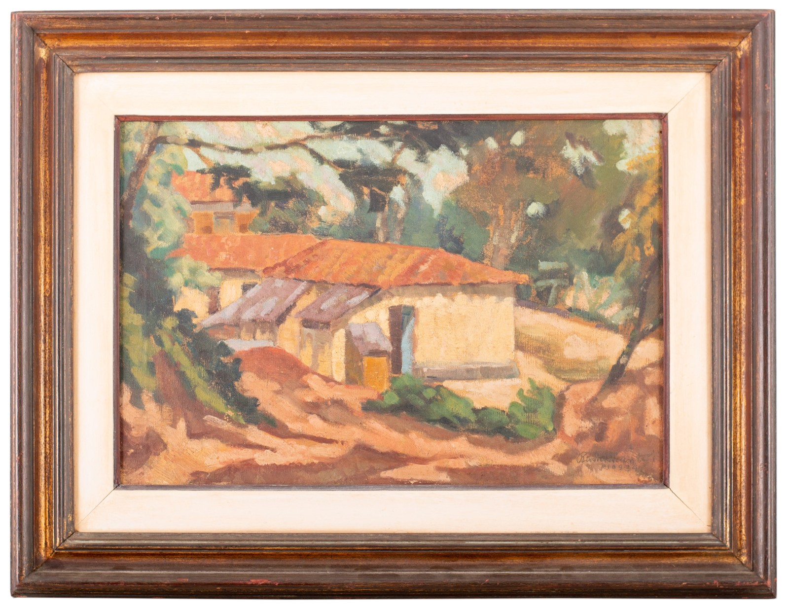 Bustamante Sá (1907-1988), Paisagem com Casas - foto 4 de 4