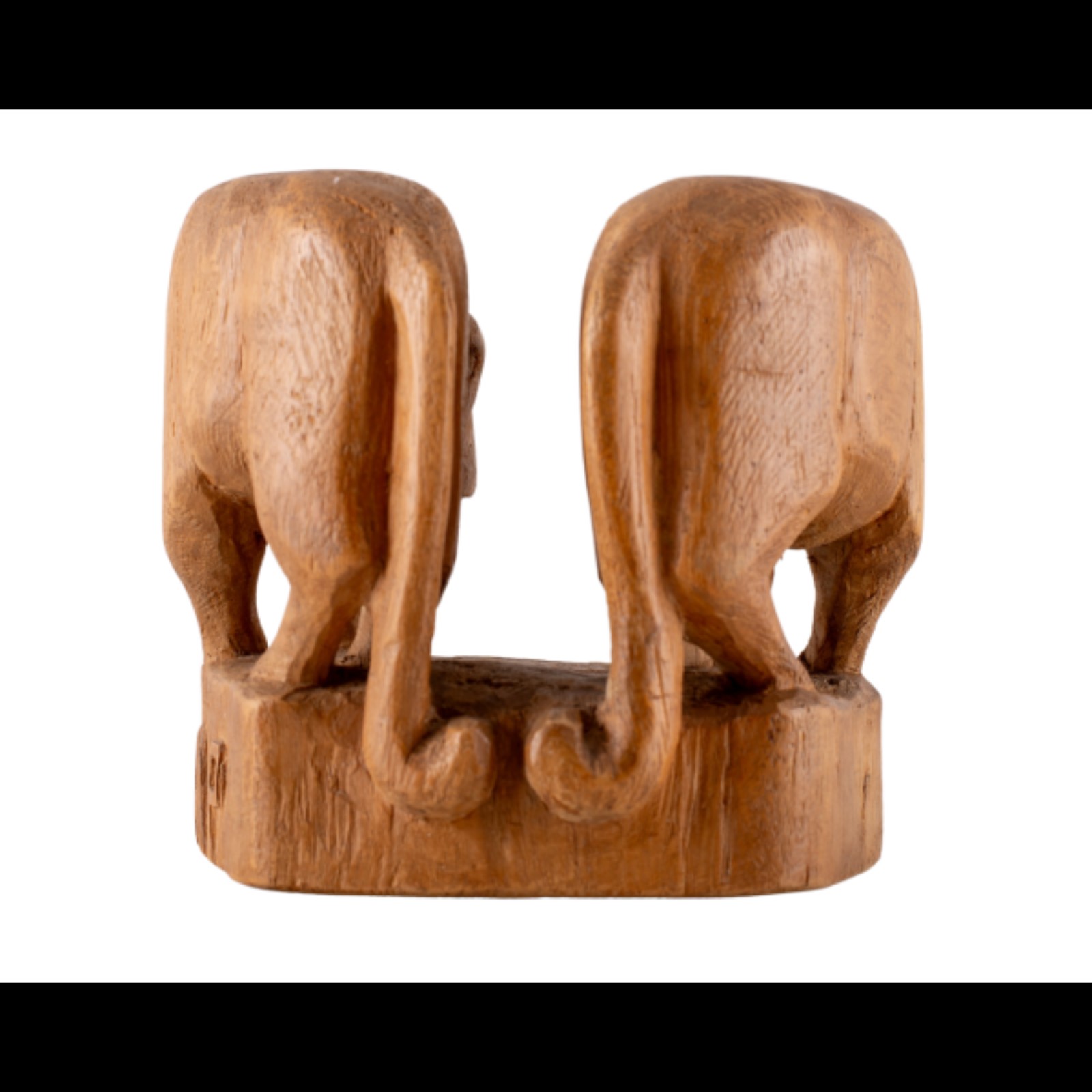 Arthur Pereira. Dupla de Onças. Escultura em madeira, ass. na base... - foto 2 de 2
