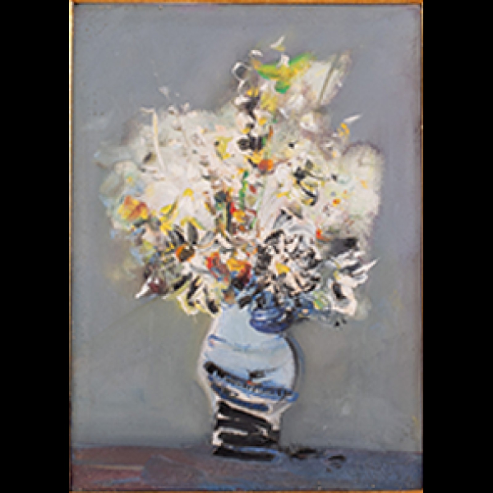 Di Prete, Danilo. Vaso com Flores. óleo s/ tela, ass. inf. dir. med... - foto 1 de 3