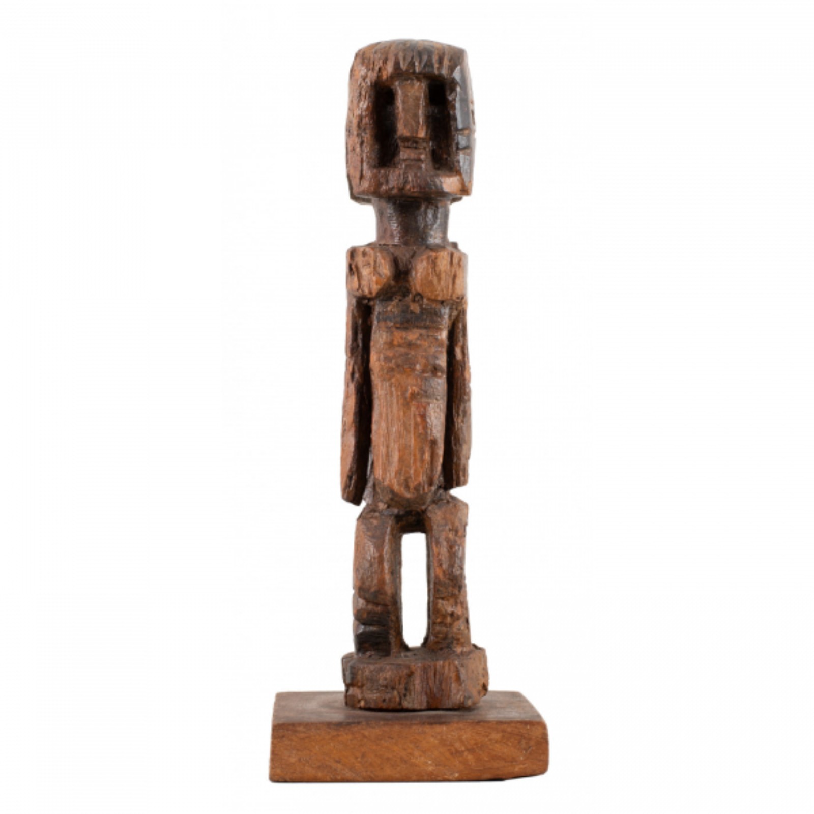 Figura Bamana. Escultura em madeira (Mali). 23 x 6 x 6cm - foto 3 de 3
