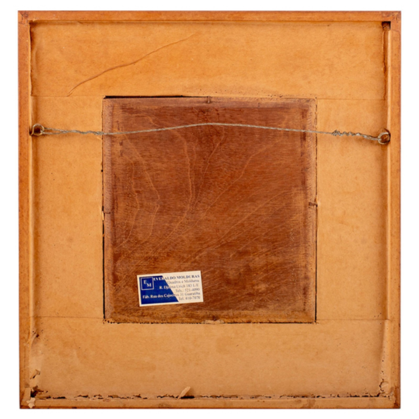 Loio Pérsio. Sem Título. Óleo s/ madeira, ass. inf. dir. 19,5 x... - foto 2 de 2