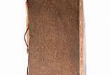 Emeric Marcier (1916-1990),  - Marcier, Emeric. Cristo. Têmpera s/ argamassa, ass no verso. 24 x 11,5 x 7cm