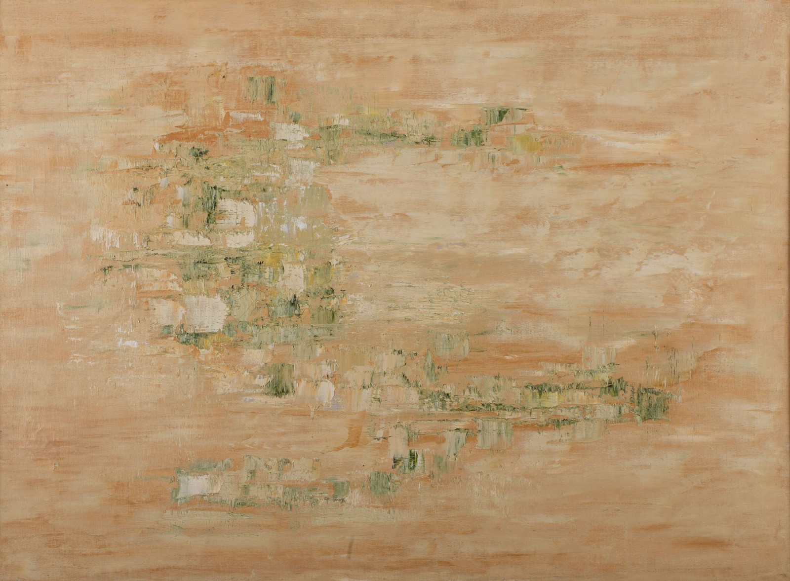 Teresa Nicolao. Abstrato nº 2. Óleo s/ tela, ass. dat. 1959 no verso... - foto 1 de 5