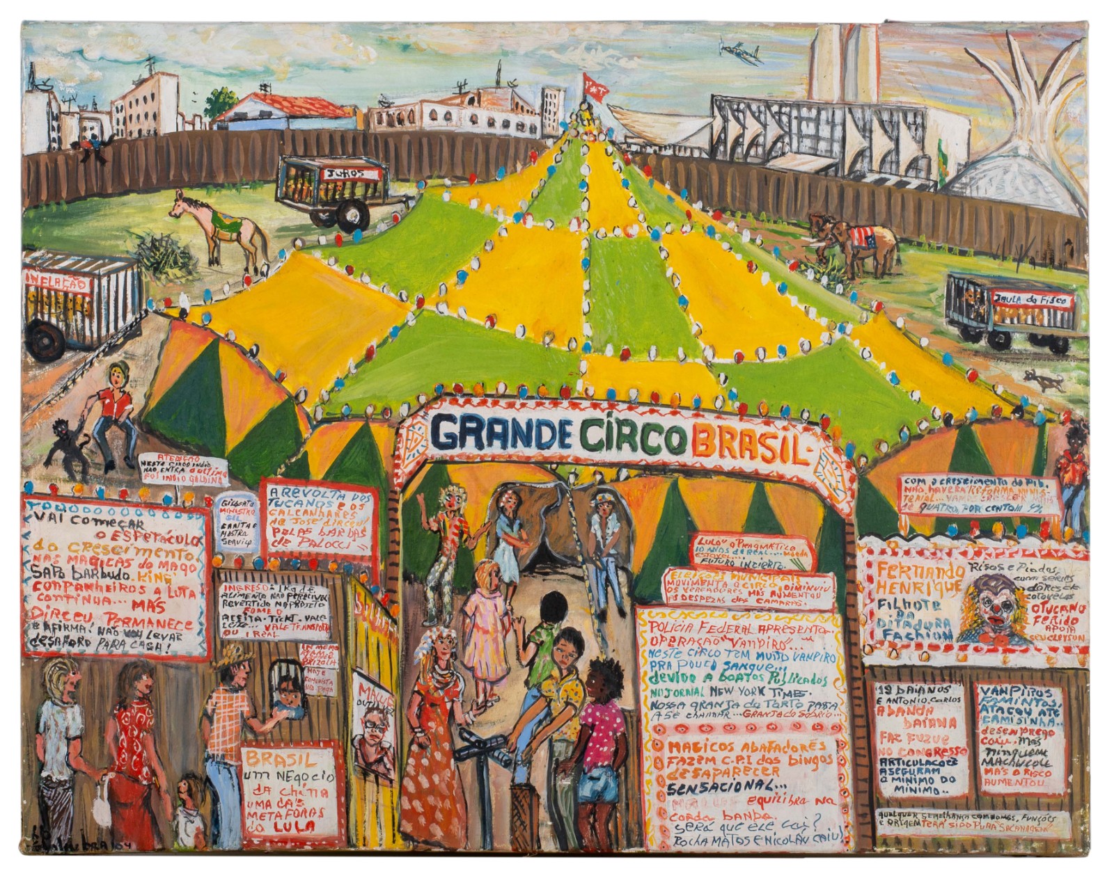 Artista não identificado. No Quintal de Casa / Grande Circo Brasil... - foto 1 de 3