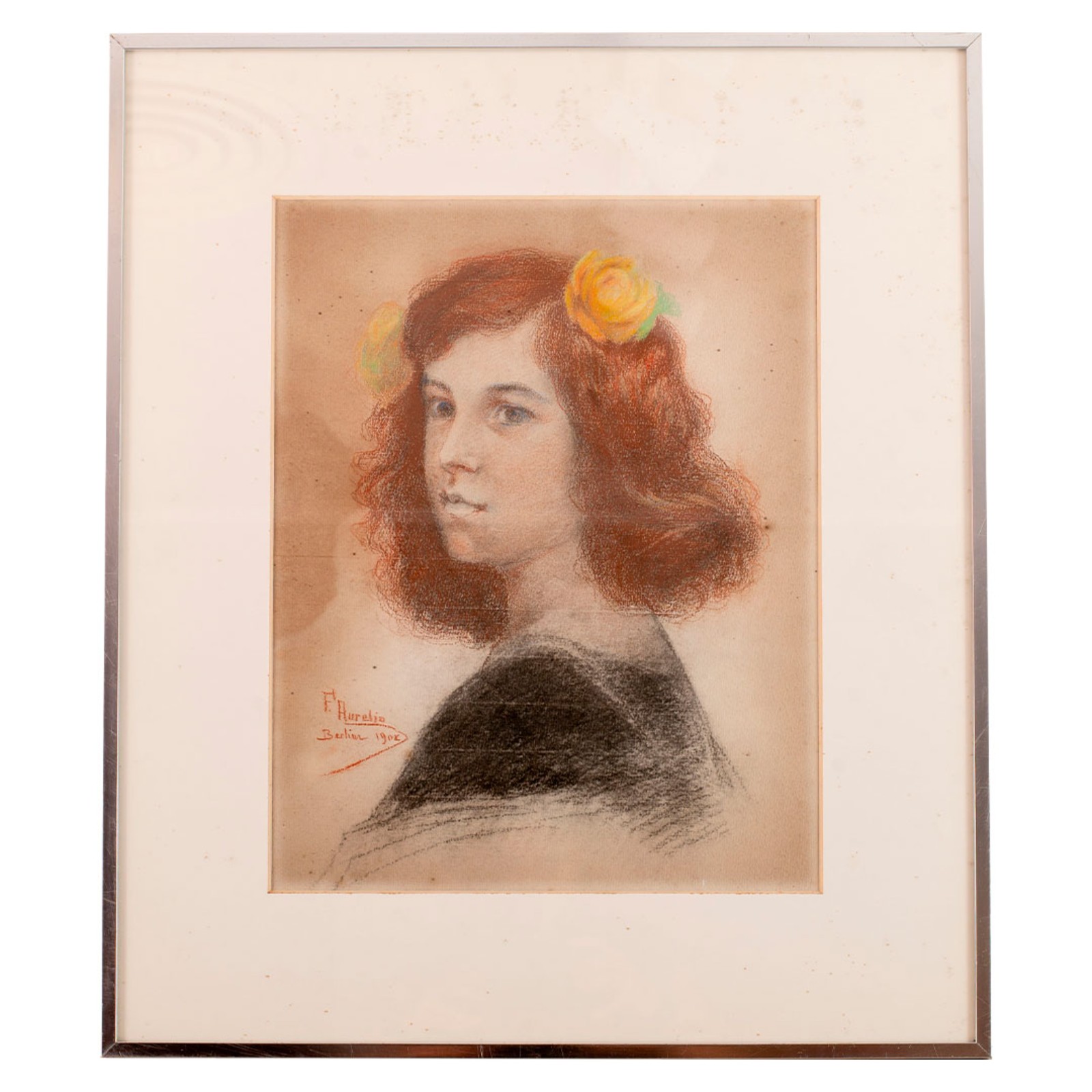 Francisco Aurélio (1854-1916), Retrato de Jovem - foto 2 de 4