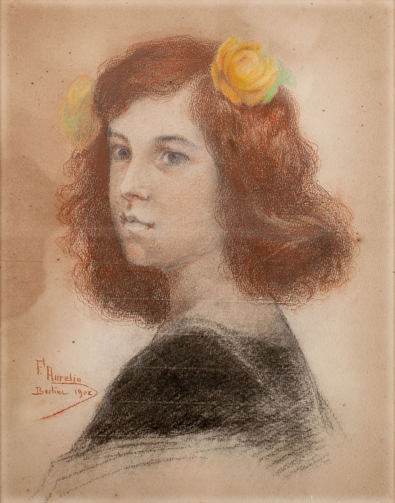 Francisco Aurélio (1854-1916), Retrato de Jovem - foto 1 de 4