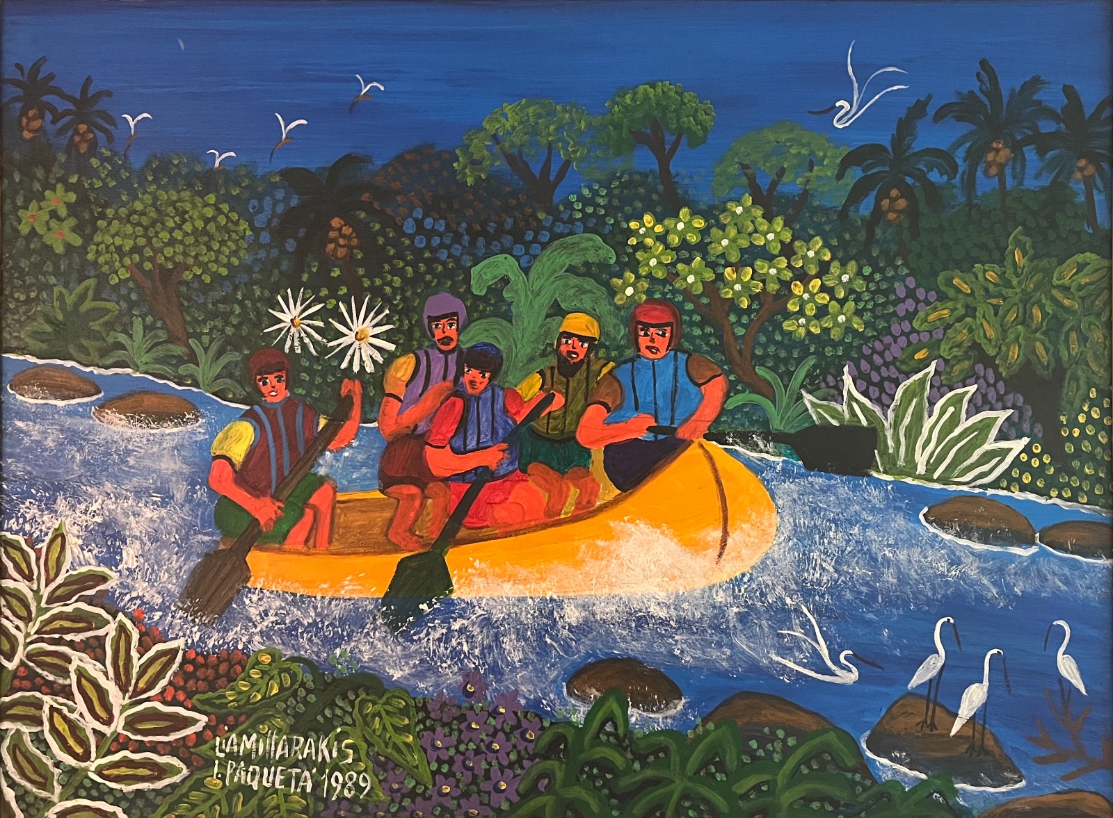 Lia Mittarakis (1934-1998), Rafting - foto 1 de 4